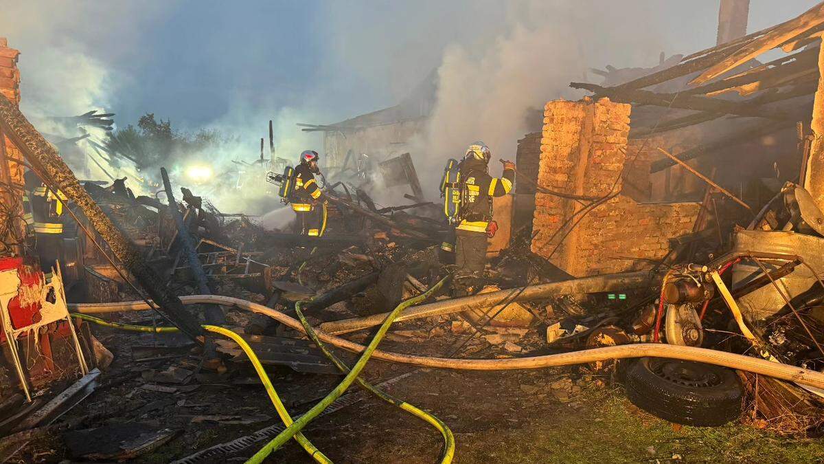 Der Einsatzort bei Egelsdorf