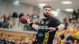 Die Handballer des HSG Graz um Lukas Schweighofer brennen auf das erste Heimspiel in der Rückrunde.