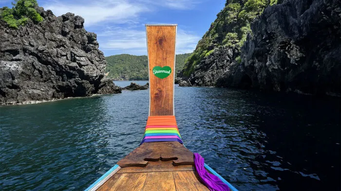 Das Grüne Herz auf Ko Phi Phi in Thailand