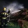 FF Fohnsdorf löschte das selbe Osterfeuer zwei Mal