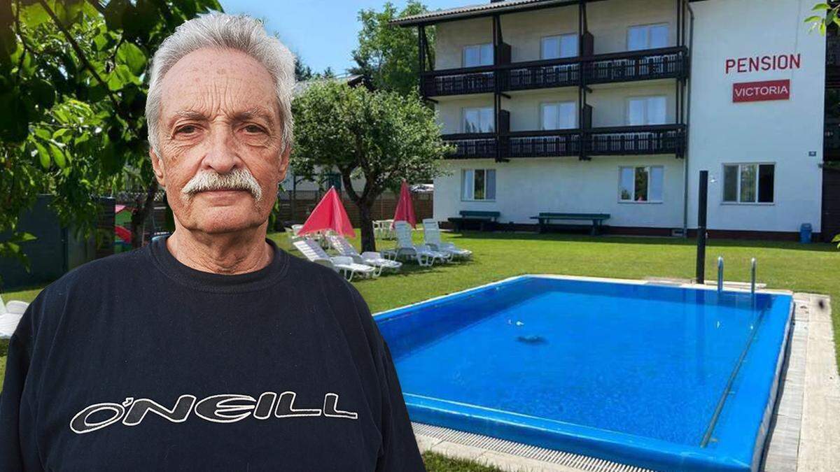 Manfred Obermüller, Besitzer der Pension &quot;Victoria&quot;