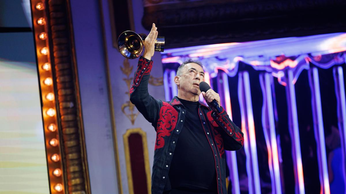 Hubert von Goisern bei den "24. Amadeus Austrian Music Awards" heuer in Wien