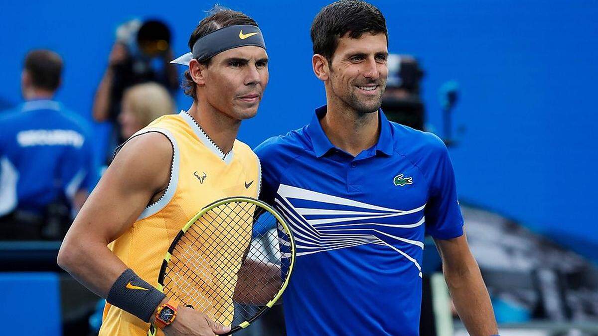 Gigantenduell: Djokovic gegen Nadal
