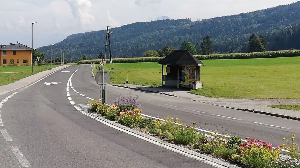 Keinen Schutzweg gibt es bei der Bushaltestelle Heiligengeist