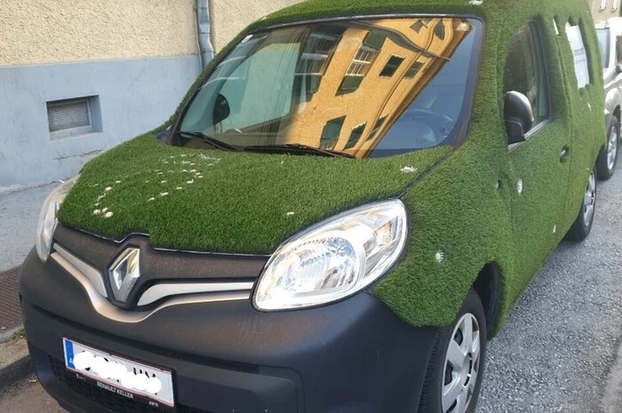 Ein kleiner (künstlicher) Wald auf Rädern? Ja, dahinter steckt...