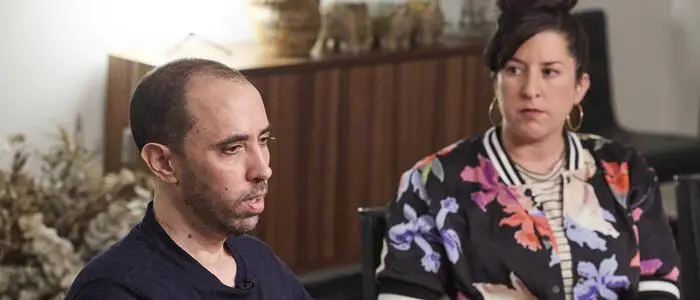 Der Austro-Israeli Tal Shoham mit seiner Frau Adi