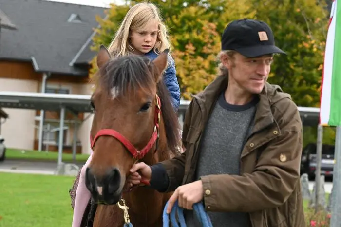 Pony-Reiten war das Highlight für die Kinder.
