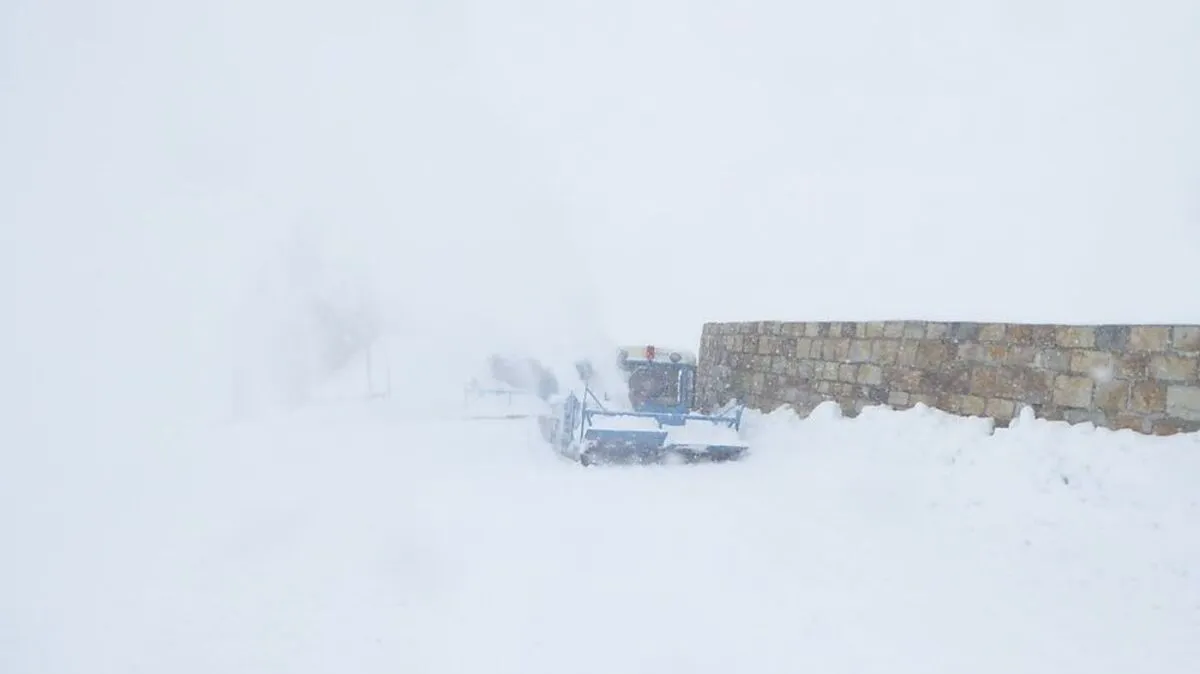 Der Winter hat die Glocknerstraße wieder voll im Griff