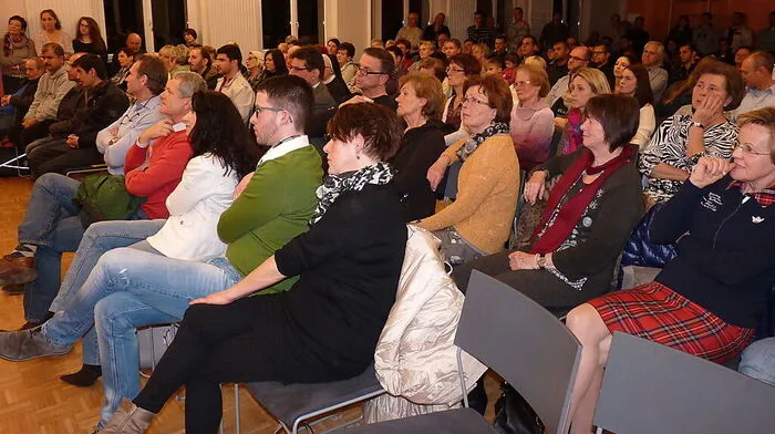 Der Parrsaal in Köflach platzte aus allen Nähten