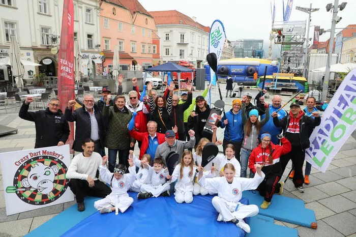 Zahlreiche Leobener Sportvereine präsentierten kostenlos ihr Angebot
