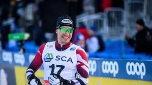 Benjamin Moser lief erstmals im Sprint-Weltcup auf das Podium