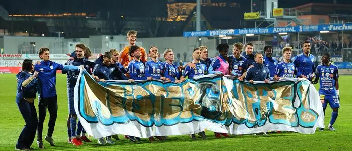 Hartberg steht zum dritten Mal in der Meistergruppe der Bundesliga