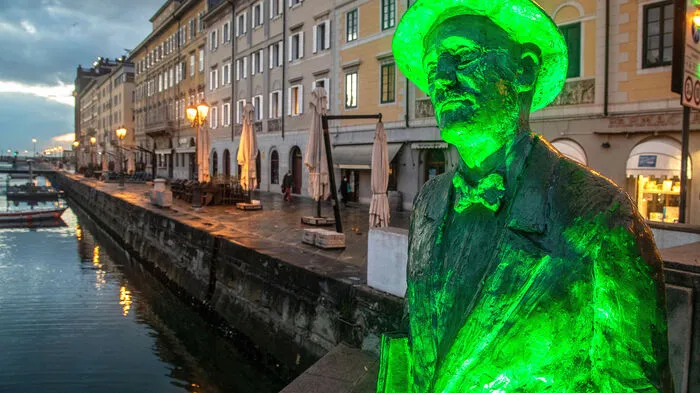 Die Joyce-Statue in Triest