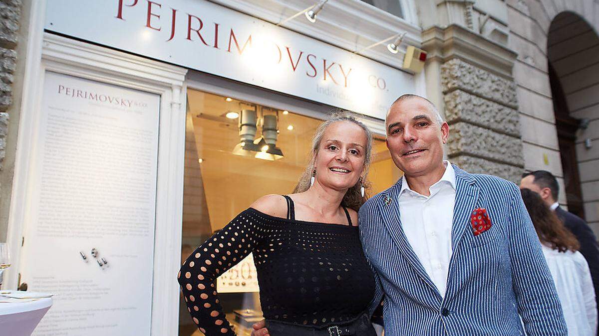 Seit 30 Jahren im Geschäft: Susanna und Werner Pejrimovsky