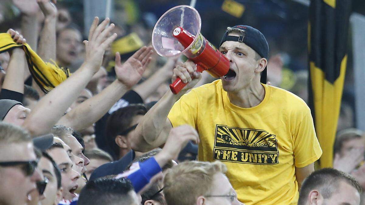 Die Dortmund-Fans sorgen für eine tolle Stimmung