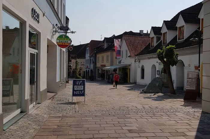Blick Richtung Ungartor. Hier kam es am 4. Juni 1605 zum Abwehrkampf