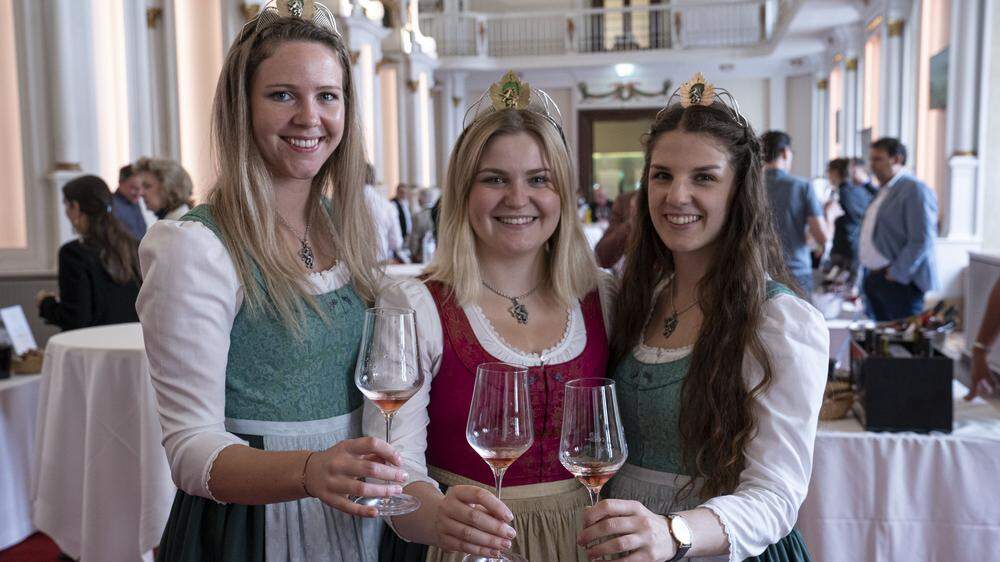 Die steirischen Weinhoheiten machten ihren Titeln alle Ehre 