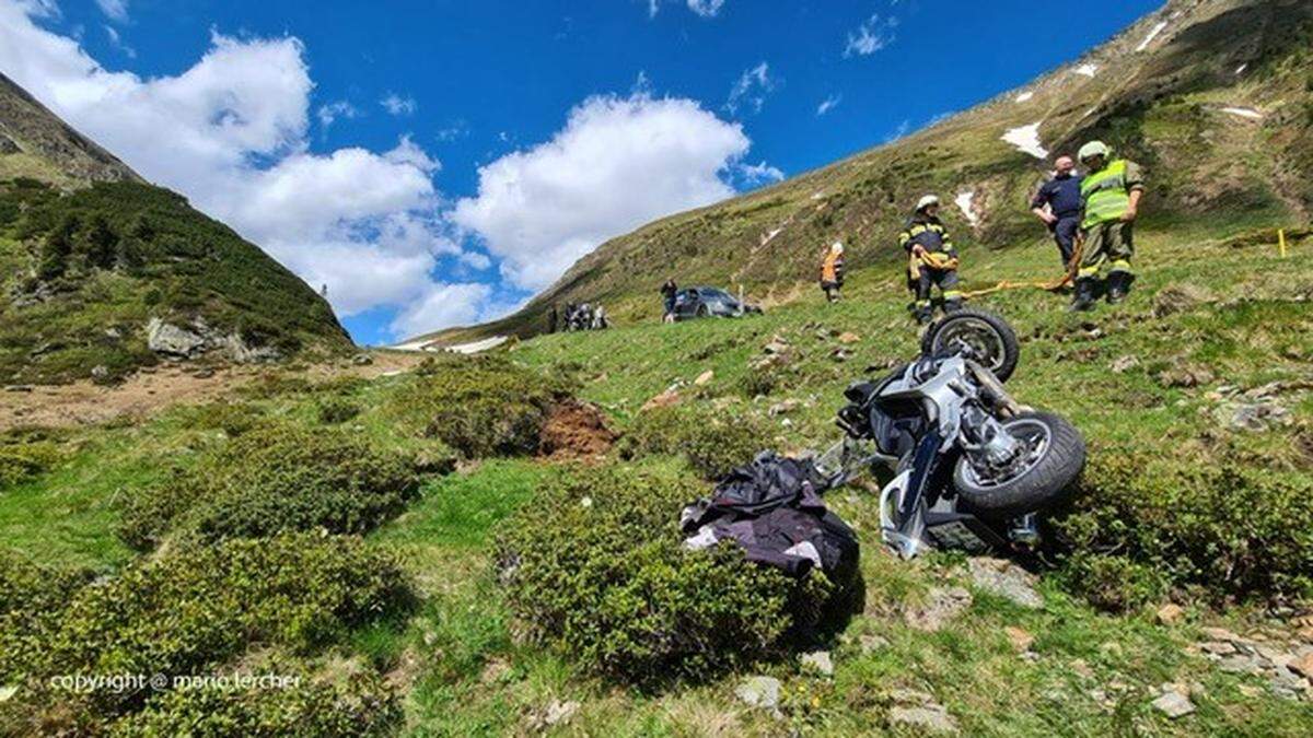 Der Unfall passierte am Sölkpass