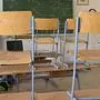 ABD0096_20200311 - WIEN - ÖSTERREICH: THEMENBILD ++  Mögliche Schließung von Schulen, leeres Klassenzimmer, aufgrund Coronavirus aufgenommen am 11. März 2020 in Wien. - FOTO: APA/HANS PUNZ