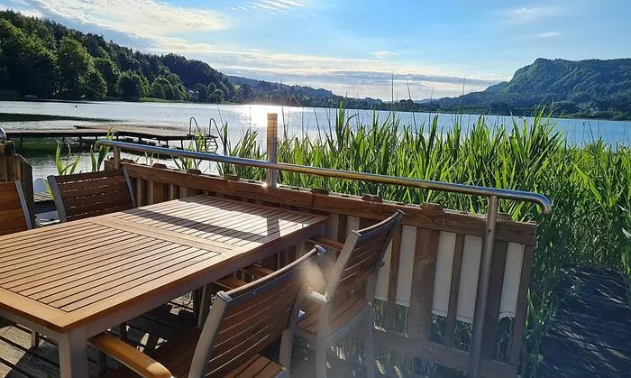 Bistro Carpe-Diem am Keutschacher See überzeugt mit seiner tollen Terrasse