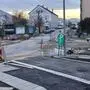 Die Kreuzung Lastenstraße / Peter-Tunner-Gasse wird gerade umgebaut