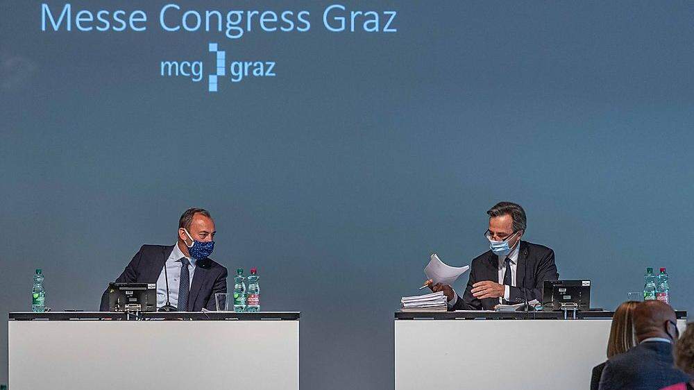 Personalfragen sind Chefsache: Vizebürgermeister Mario Eustacchio (FPÖ) und Bürgermeister Siegfried Nag (ÖVP)