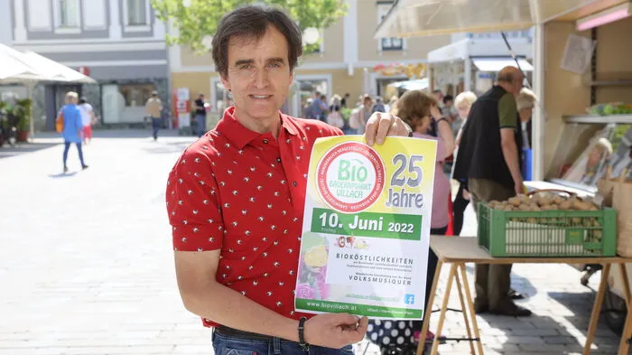 Reinhard Skofitsch ist Obmann des Vereins Biomarkt Villach.
