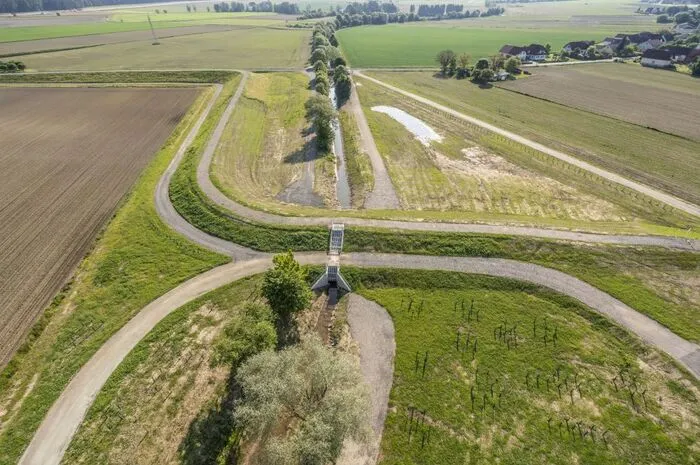 Die Einstaufläche beträgt 21 Hektar, die landwirtschaftlichen Flächen können weiter genutzt werden.