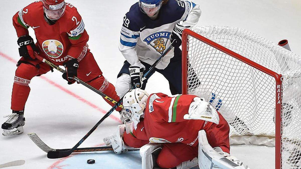 Laine erzielte gegen Weißrussland zwei Treffer