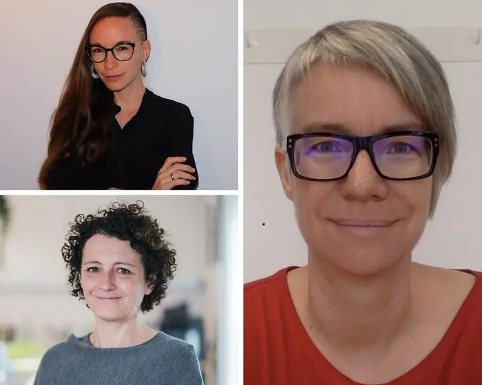 (oben) Isabell Naronnig, Peer-Beratung Ninlil, (rechts) Elisabeth Udl, Gewaltschutz bei Ninlil, (unten) Susanne Maurer-Aldrian von der Lebenshilfe