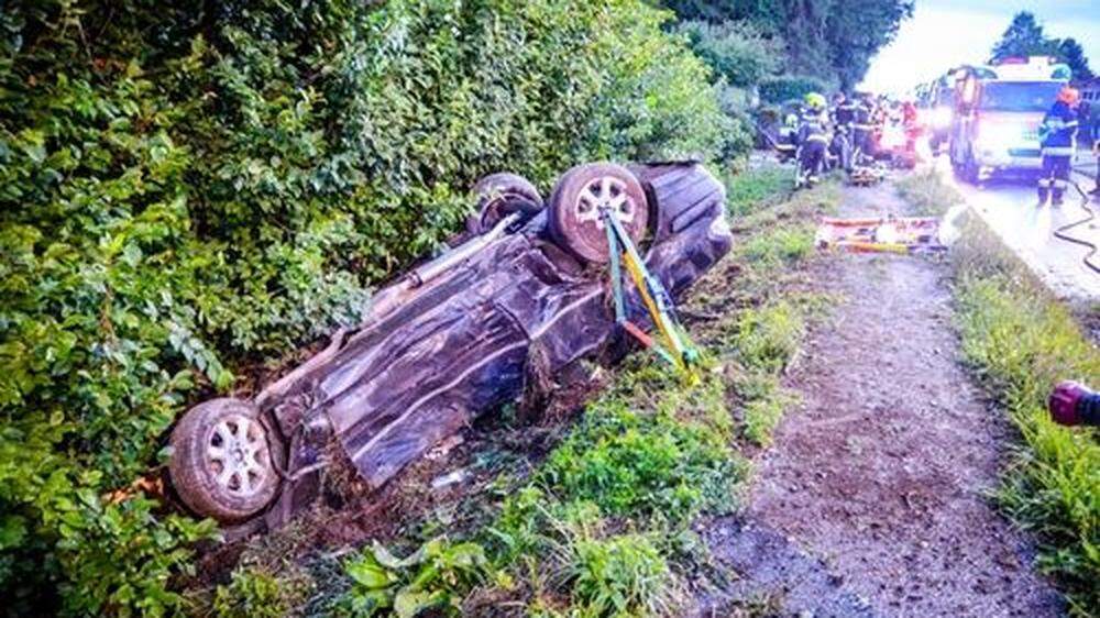 Unfall auf der Packer Bundesstraße