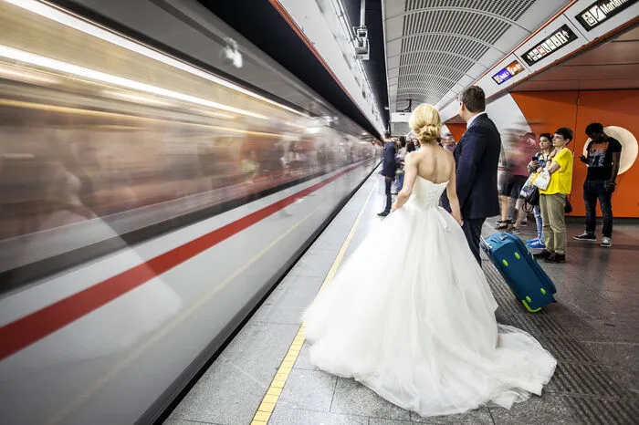 Ort der Aufnahme: U-Bahn-Station Westbahnhof (Wien)
