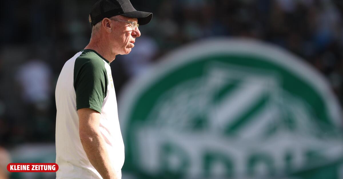 VEanner Derby: Rapid -Trainer Peter St ö Gar: “Ich bin nur langweilig”