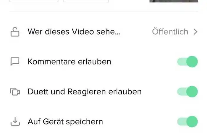Wenn man sein Video fertig bearbeitet hat, kann man es veröffentlichen. Dabei sollte man die richtigen Hashtags wählen, damit es von möglichst vielen anderen Unsern aufgerufen wird. 
