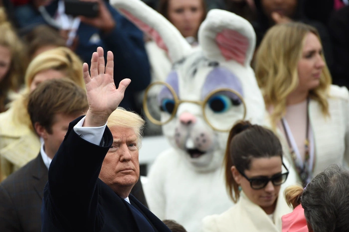 Der "Easter Egg Roll" ist in Washington ein wichtiges soziales Event. 
