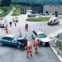Der Unfall ereignete sich im Kreuzungsbereich nahe der S-6-Abfahrt