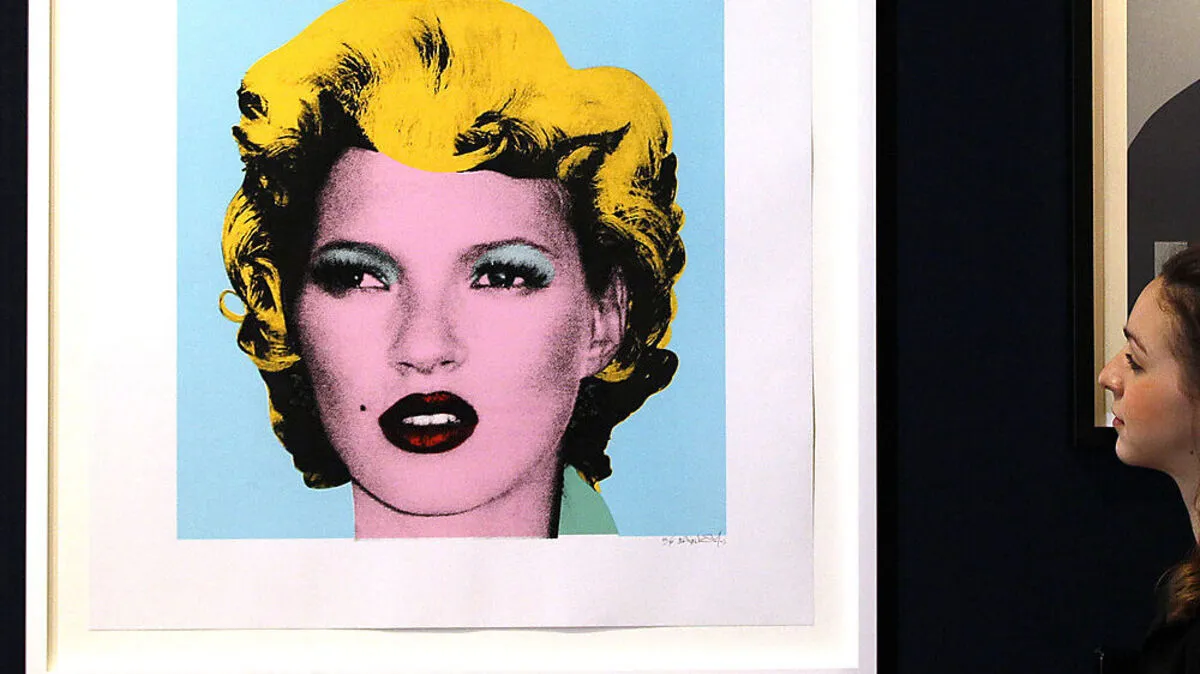 Ein echter Banksy-Siebdruck ist am Kunstmarkt heiß begehrt