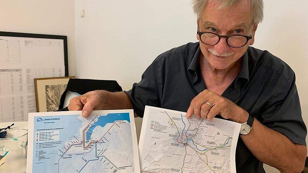 Willi Hüsler, Verkehrsexperte aus Zürich, berät die Stadt Graz seit mehr als 20 Jahren.