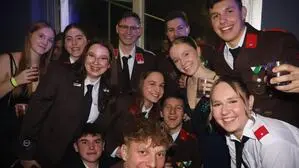 Auch dieses Jahr tanzten viele junge Gäste auf dem Feuerwehrball in Mureck