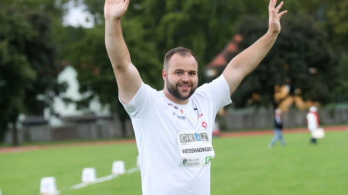 Er kam, warf und siegte! Lukas Weißhaidinger