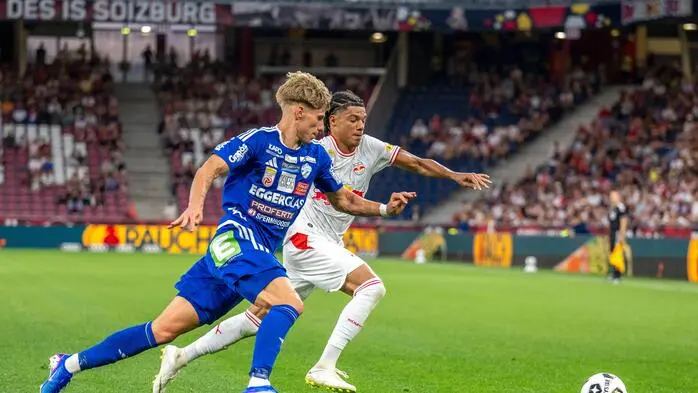 Matthias Postl gab sein Bundesliga-Debüt in Salzburg