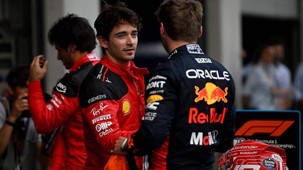 Großer Respekt zwischen Leclerc und Verstappen