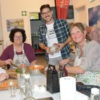 Anika Platzer aus Gmünd, Ula Strasser aus Malta, David Haider und Susanne Kronfuß