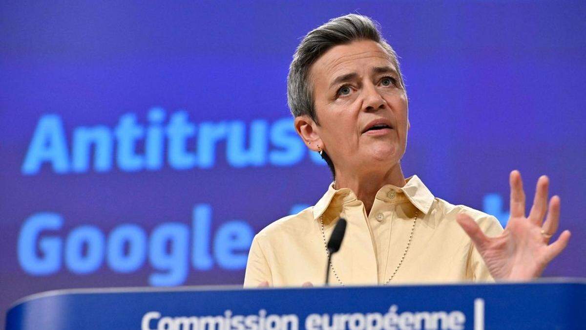 Für fairen Wettbewerb zuständig: Kommissarin Margrethe Vestager