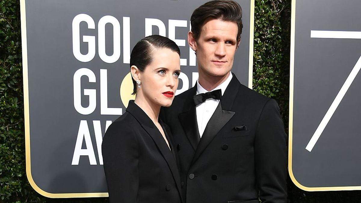 Claire Foy mit Matt Smith