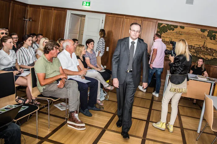 Großes Interesse im Gerichtssaal