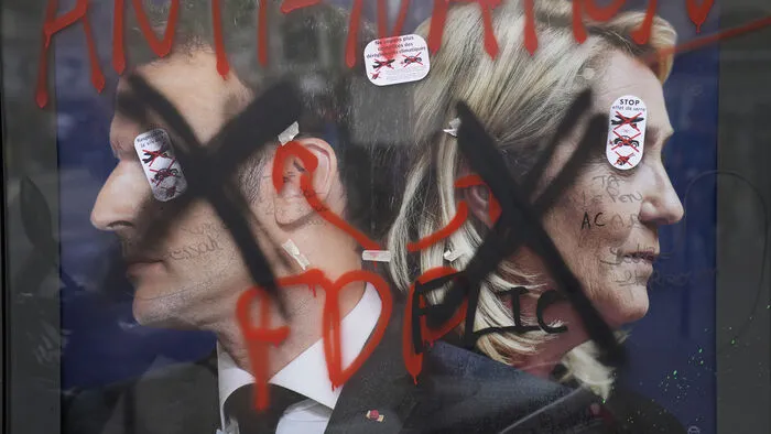 Im Pariser Vorort Saint-Denis sind weder Macron noch Le Pen beliebt