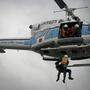 Rettung durch einen Helikopter der japanischen Küstenwache (Symbolbild)
