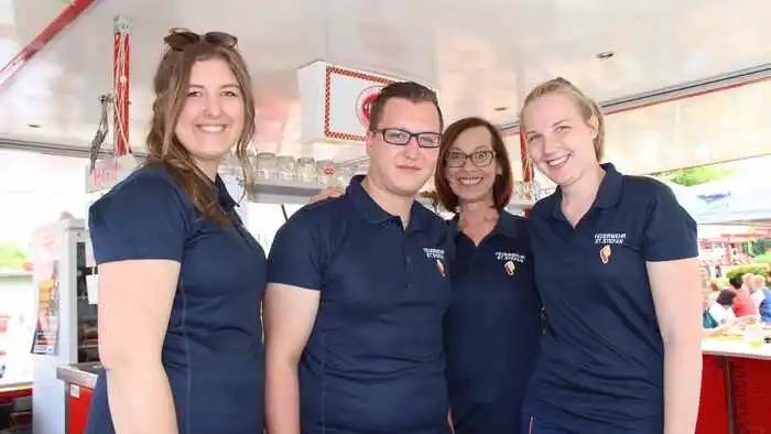 Viele Helfer der Feuerwehr machten das Fest zu einem vollen Erfolg.