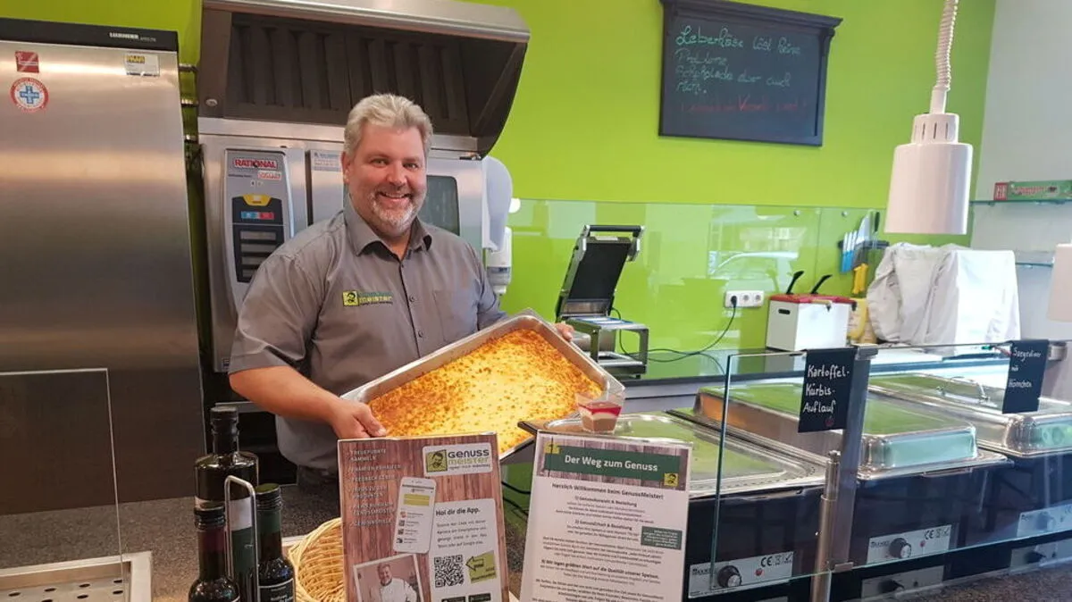 Peter Dietrich steht für regionale und bodenständige Küche – und die will er auch in Firmen bringen